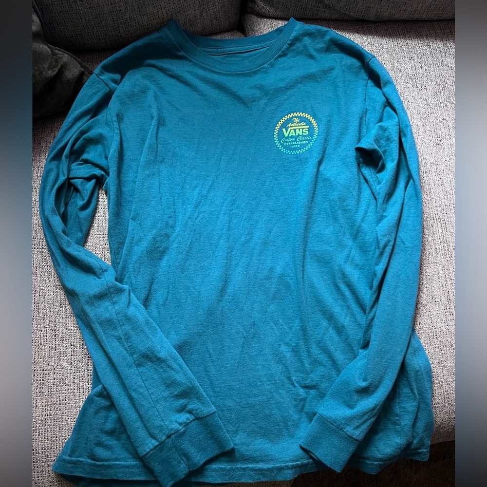 Fitness long sleeve Vans shirt